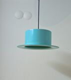 Rys  Retro Metal Dekoratif Rustik Su Yeşili Kafe Mutfak Tekli Sarkıt Avize