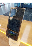 Samsung Galaxy S24 Ultra Uyumlu Mermer Desen Darbe Korumalı Premium Kapak