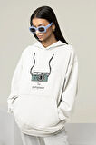 The Photographer Baskılı Unisex Oversize Tasarım Hoodie