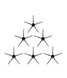 Roborock S5 Max (Siyah) Uyumlu Yedek Yan Fırça-6 Parça