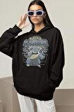 Pokemon Blastoise Baskılı Unisex Oversize Hoodie