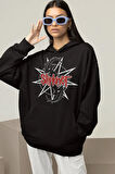 Slipknot Tasarım Baskılı Unisex Oversize Hoodie