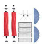 Roborock S7 Beyaz Uyumlu Yedek Fırça Hepa Filtre Mop Seti-10 Parça