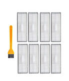 Roborock S7 Uyumlu Yedek 8 Hepa Filtre ve Temizleme Fırçası