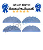 Roborock S7 Uyumlu 4 Adet Mop Bez-Yüksek Kaliteli