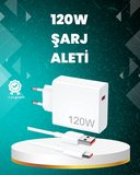 120 Watt Güçlü Hızlı Şarj Adaptörü Huawei P30 P40 Mate 20 Pro Uyumlu