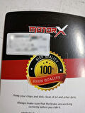 Disk Balata Arka Rks Newlight 125 / Arora Beatrix / Honda Forza 300 (Turuncu )