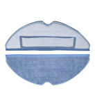 Roborock S8, S8 Plus, S8 Pro Ultra Uyumlu 8 Adet Mop Fiber Bez Paspas-Yüksek Kaliteli