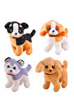 Seçtim Aldım Kzl Pelüş Köpek 2309033 Ayakta Sesli 21 Cm