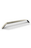 Şahin Alüminyum Metal Lüks Modern Mobilya Çekmece Mutfak Dolabı Kulpu Krom 160mm (10 Adet)