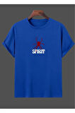 malkoçbey spirint baskılı oversize unisex basic t-shirt