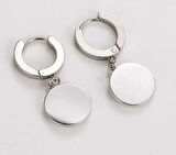Çelik Silver Sallantılı Küpe