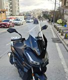 MOTOCAM Salcano Wind 150 Siperlik Ön Cam 2023-2025 Model 78cm Şeffaf Renkli 4mm