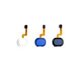 Samsung Galaxy A21 A215F İle Uyumlu Home Tuş Parmak İzi Filmli Mavi