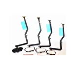 Samsung Galaxy C9 Pro C9000 İle Uyumlu Orta Tuş Home Flex Beyaz