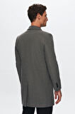 Ds Damat Regular Fit Antrasit Palto 5HF08ORT10000