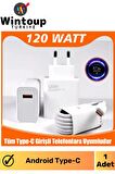 XİAOMİ Modellerle Uyumlu Akım Korumalı Type C 120 Watt Taşınabilir Hızlı Şarj Aleti