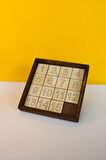 Eğitici Ahşap Sayı Oyunu – Puzzle Oyunu – 15 Sayıdan Oluşan Bulmaca - Yapboz - 