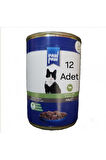 Saygin Pet Joleli Parça Kuzu Etli Yetişkin Kedi Konservesi 400 gr 12 Adet