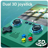 Ozmik X6 Taşınabilir Retro Oyun Konsolu HD Görüntü 10000 Oyunlu Game Stick