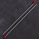 Addi Kalpli 3mm 35cm Klasik Alüminyum Örgü Şişi -