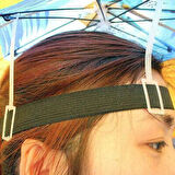 Kafaya Takılan Şemsiye Gölgelik Plaj Yazlık Kafa Şemsiyesi- Kırmızı