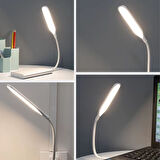 BUFFER® USB Girişli 14 Ledli 3 Kademeli Dokunmatik Masa/Kitap Okuma Lambası Ledi Beyaz