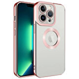 Apple iPhone 12 Pro Kılıf Kamera Korumalı Logo Gösteren Omega Kapak