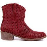 Sail Lakers - Bordo Fermuarsız Kadın Yaz Botu