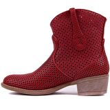 Sail Lakers - Bordo Fermuarsız Kadın Yaz Botu