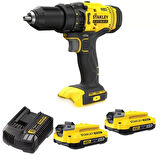 Stanley SCD700B-TR 18V V20 Kömürlü Matkap 2x2ah
