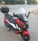 MOTOCAM SYM Cruisym 250 İ Ön Cam 2018 Model 57cm Şeffaf Renkli 4mm UZUN