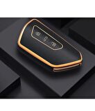 Volkswagen Caddy 2021 Model Lüx Kaliteli Anahtar Koruma Kılıfı  1.sınıf Üründür 2.Resime Bakınız