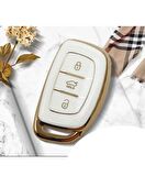 Hyundai Sonata Tuscon Uyumlu Lüks Anahtar Koruma Kılıf Lütfen Anahtar Teyit Yapınız