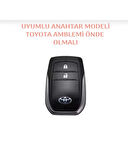 TOYOTA HiLUX ANAHTAR KILIFI SİYAH(SADECE HİLUX İLE TAM OLARAK UYUMLUDUR) 2.RESİME BAKINIZ