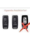 Honda Pcx 2021-2022-2023-2024-2025 Model Uyumlu Anahtar Kılıfı Beyaz/gold Forza Için Uymaz