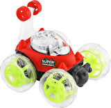 KUMANDALI ARABA SB2055 ŞARJLI SÜPER AKROBAT ÇILGIN TAKLACI SESLİ IŞIKLI 3+