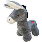 HALLEY PELÜŞ PL62953 KALPLİ EŞEK 35 CM