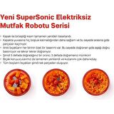 Tupperware Supersonic Manuel Rondo 750 ml Süper Şef Mutfak Robotu