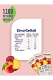 Şeftali + Erik Karma Meyve Bar | Vegan, Doğal ve Glutensiz Sağlıklı Atıştırmalık 20g x 24 Adet