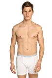 3 Adet Seher Yıldızı Beyaz Renk Elastan Boxer