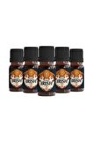 Sek Aroma 5 Adet Tek Kullanımlık İrish Premium Hazır Karışım Viski Kiti-İrish Premium Hazır Karışım Viski Aroması 10 ML