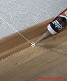 Selsil Silikonize Mastik KAHVERENGİ 500 gr. - 5 Adet