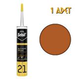 Selsil Silikonize Mastik BRONZ 500 gr. - 1 Adet