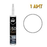 Selsil Poliüretan Mastik Yapıştırıcı PU50 BEYAZ 280 ml. - 1 Adet