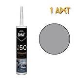 Selsil Poliüretan Mastik Yapıştırıcı PU50 GRİ 280 ml. - 1 Adet