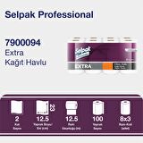 Selpak Extra Rulo Havlu Kağıt 8'li x 3