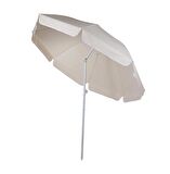 Plaj Şemsiyesi 220 cm Krem