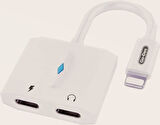 Senon Zore Go Des GD-UC039 Type-C To Type-C Kulaklık Çıkışlı Lightning Dönüştürücü