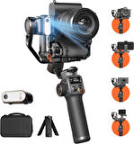 Senon Hohem iSteady MT2 3 Eksenli El Tipi AI Yapay Zeka Görüş Sensörlü Kamera Gimbal Stabilizatör Zore Gimbal Stabilizatör